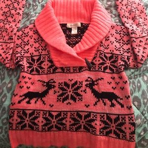 Bright Pink Ugly Christmas Sweater **Wore Once**